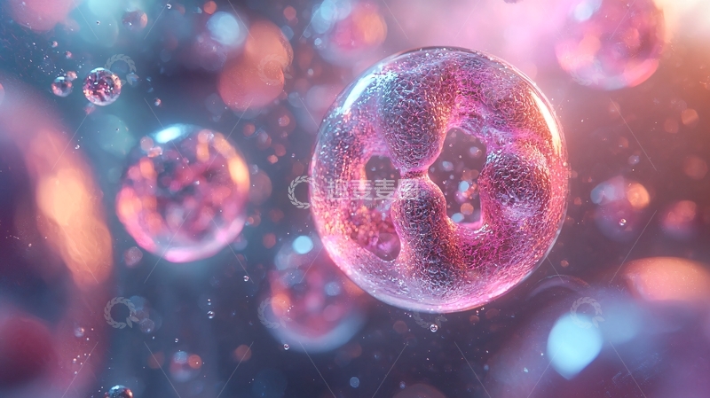 高清大图下载【趣麦麦图】细胞显微镜图像