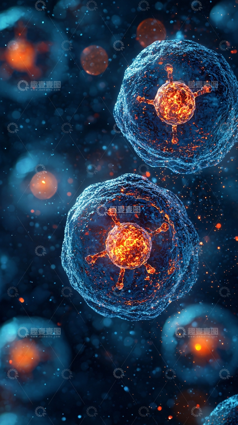 高清大图下载【趣麦麦图】细胞结构高清图