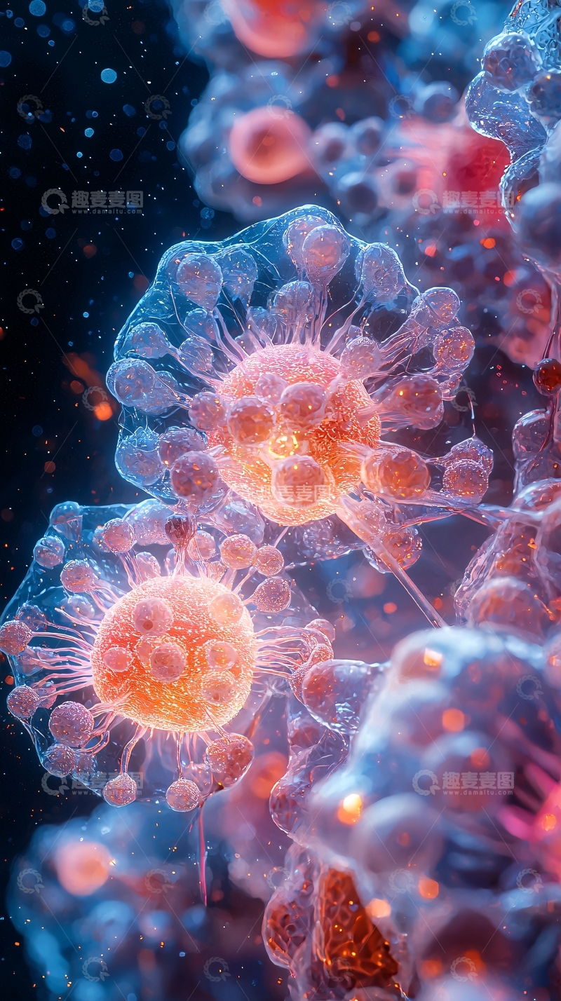高清大图下载【趣麦麦图】细胞结构