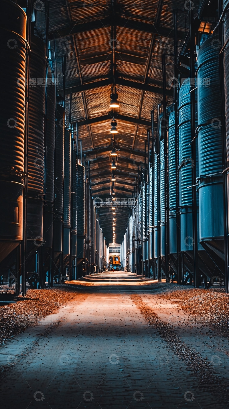 高清大图下载【趣麦麦图】工业厂房内部景象