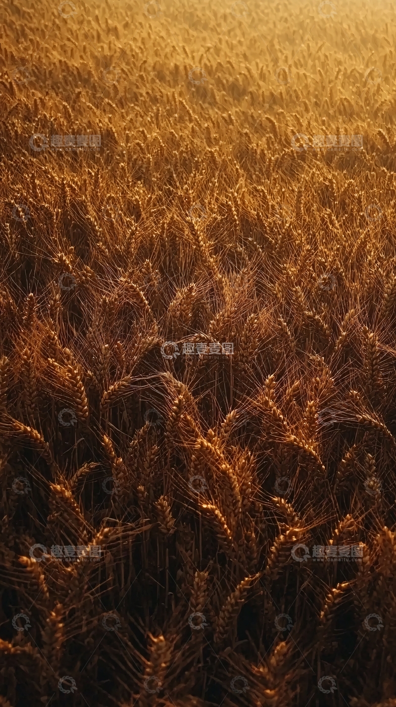 高清大图下载【趣麦麦图】金黄麦浪高清图