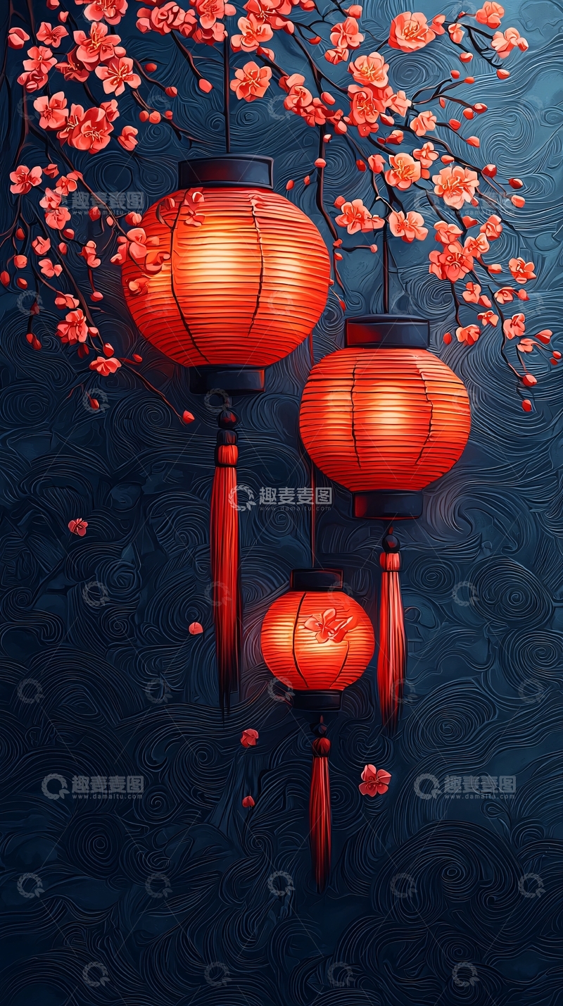 高清大图下载【趣麦麦图】红灯笼