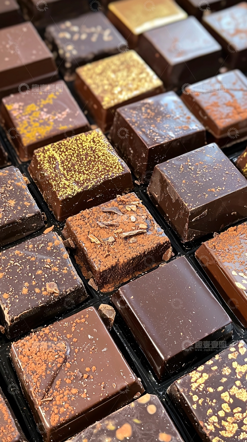 高清大图下载【趣麦麦图】各式精美手工巧克力