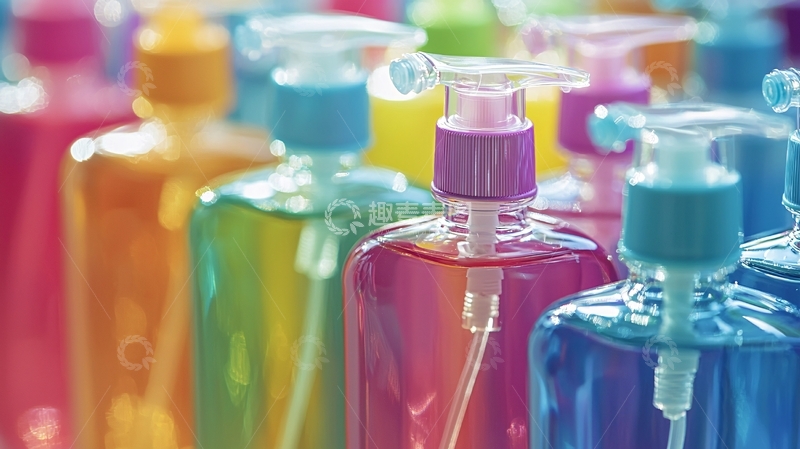 高清大图下载【趣麦麦图】彩色塑料瓶