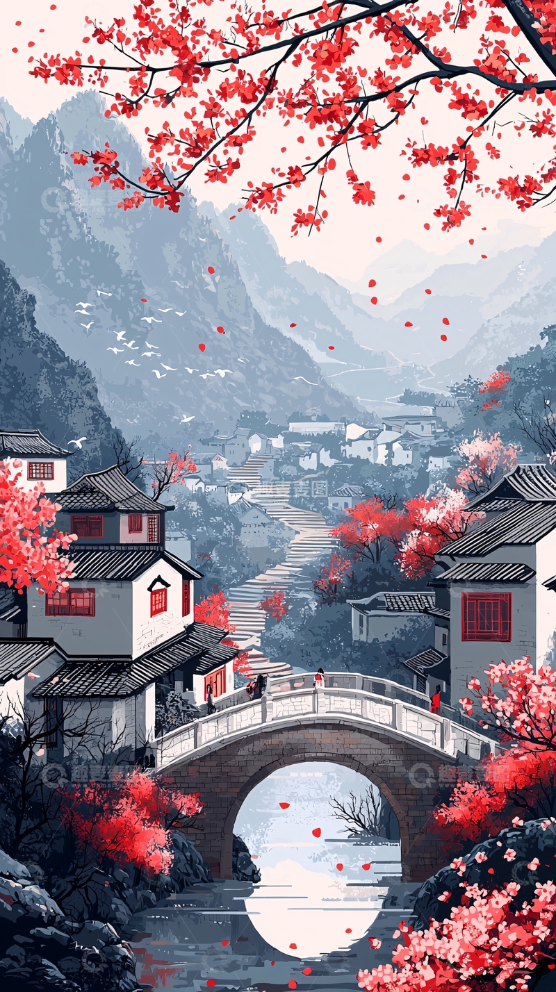 高清大图下载【趣麦麦图】水墨画