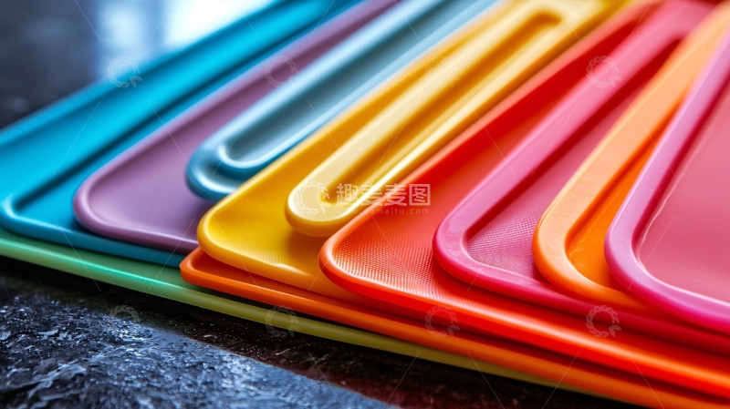 高清大图下载【趣麦麦图】彩色硅胶砧板