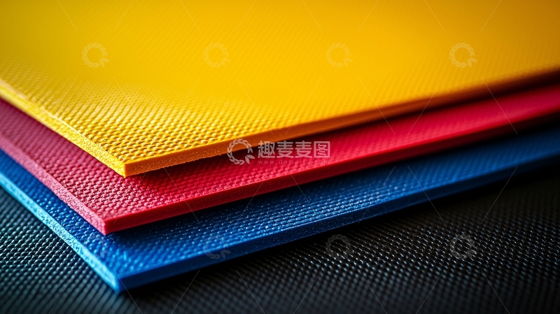 高清大图下载【趣麦麦图】彩色塑料板