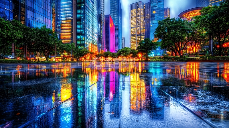 高清大图下载【趣麦麦图】夜景