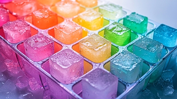 彩虹冰块