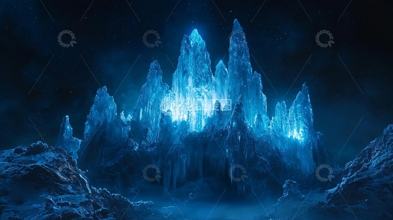 高清大图下载【趣麦麦图】冰雪城堡