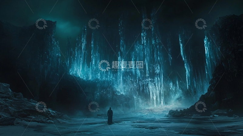 高清大图下载【趣麦麦图】黑暗冰雪城堡