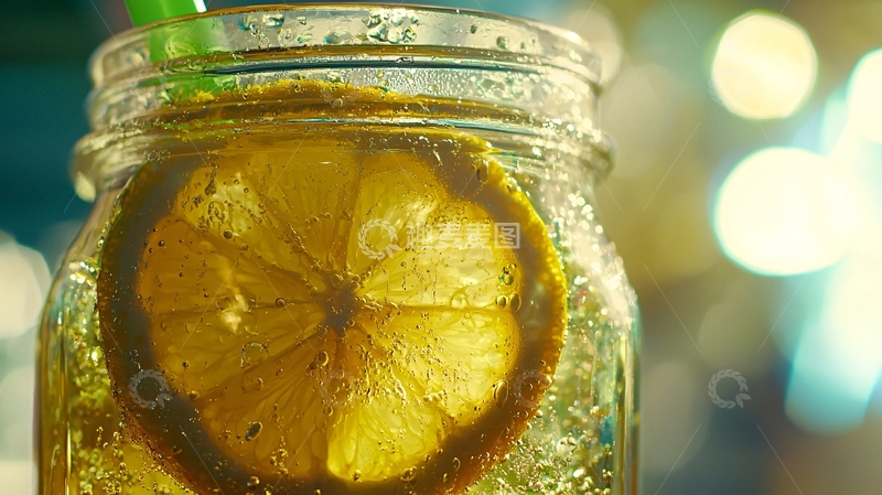 高清大图下载【趣麦麦图】柠檬水