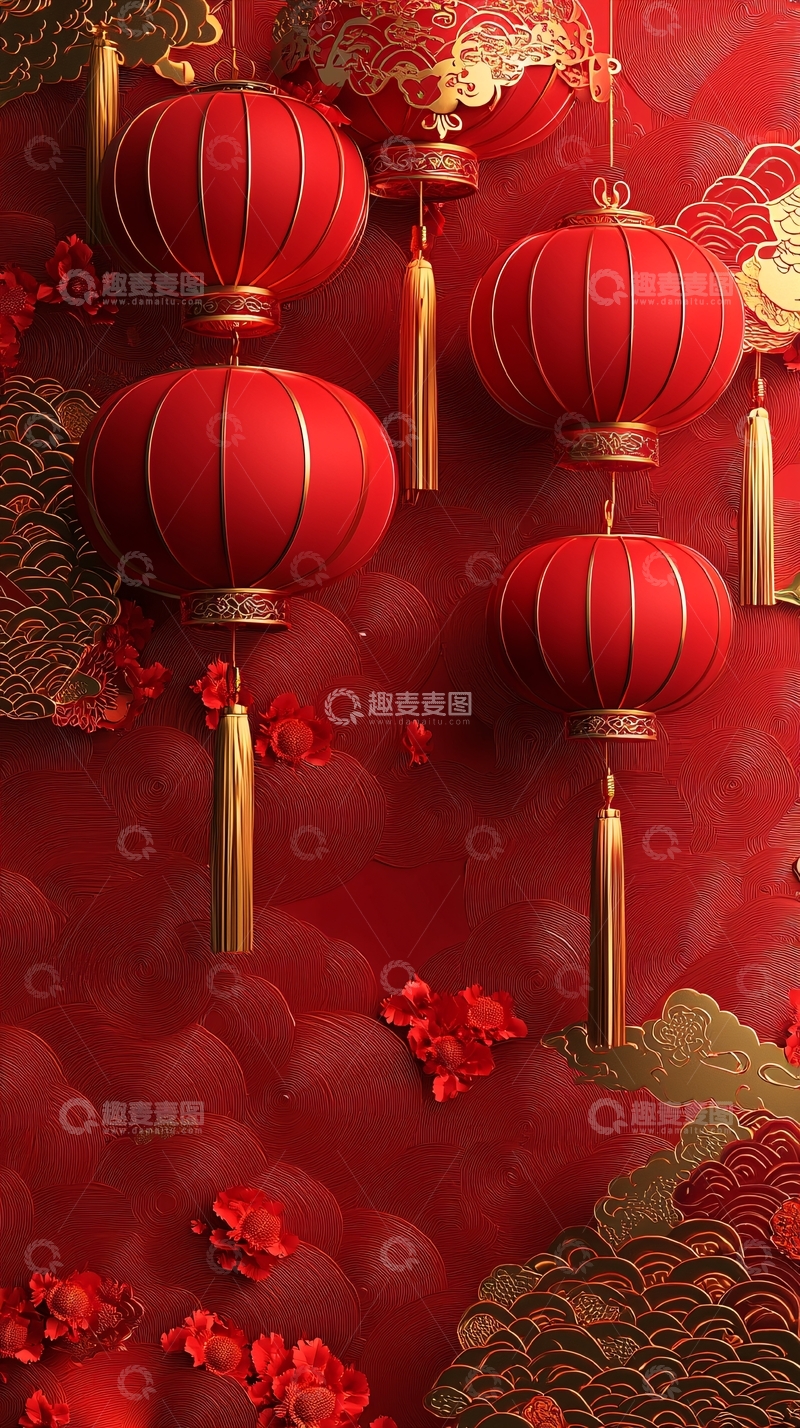 高清大图下载【趣麦麦图】红灯笼