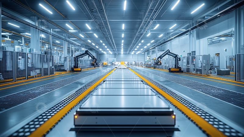 高清大图下载【趣麦麦图】智能工厂车间