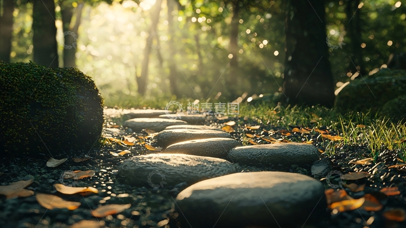 高清大图下载【趣麦麦图】森林小路