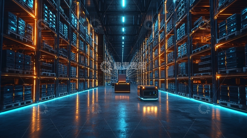 高清大图下载【趣麦麦图】科技感仓库