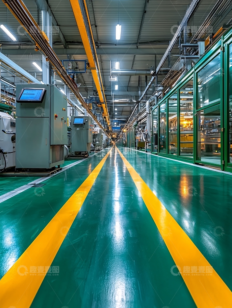 高清大图下载【趣麦麦图】工厂车间