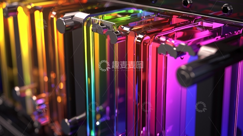 高清大图下载【趣麦麦图】彩色墨盒