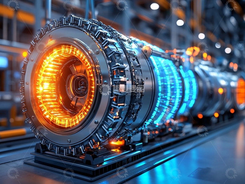 高清大图下载【趣麦麦图】精密机械的绚丽光芒