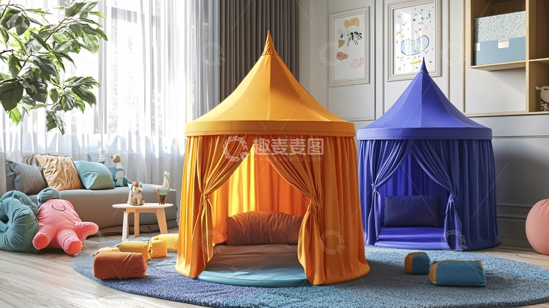 高清大图下载【趣麦麦图】儿童帐篷
