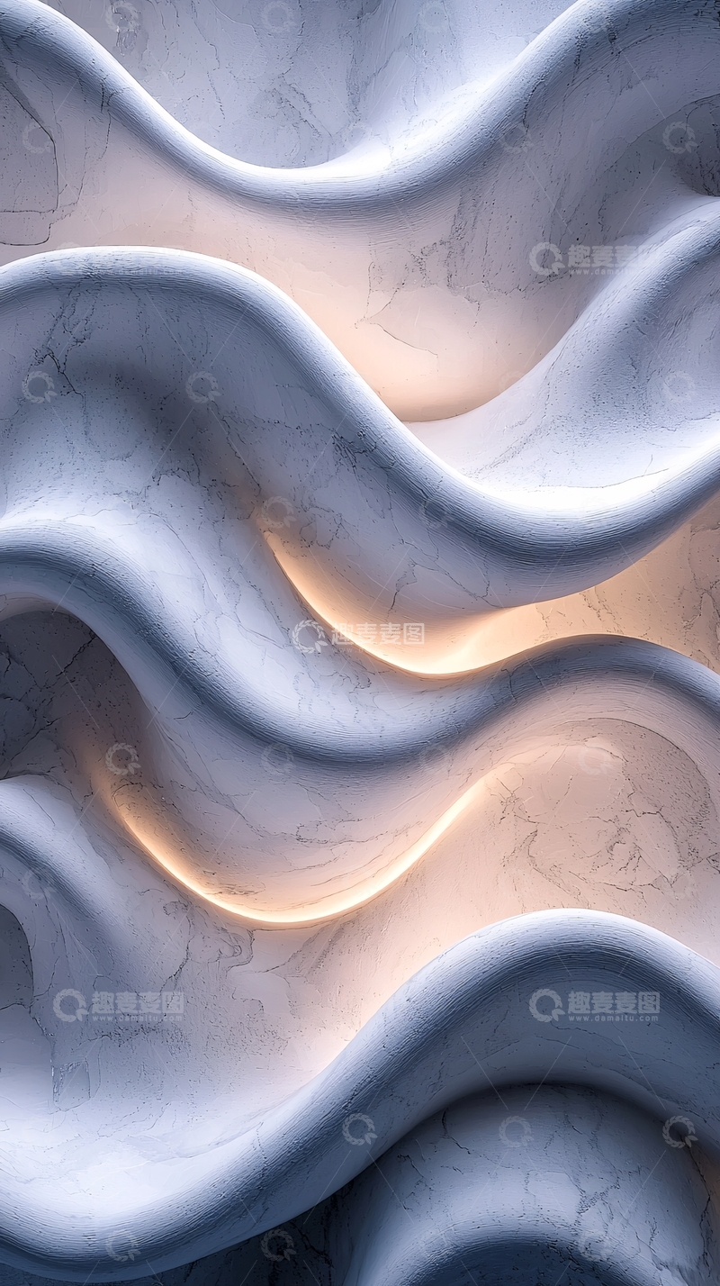 高清大图下载【趣麦麦图】大理石波浪光影纹理