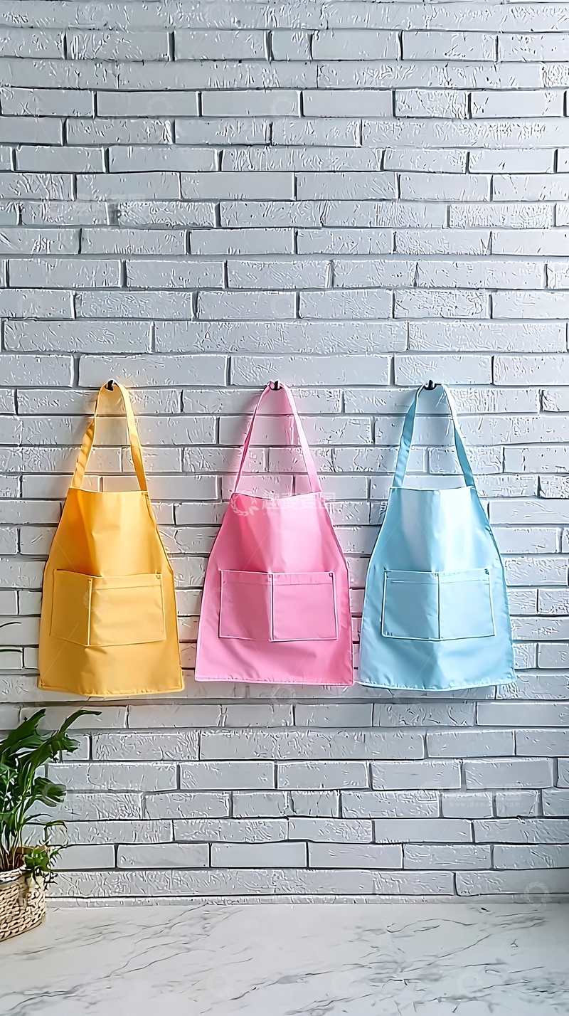 高清大图下载【趣麦麦图】三款简约儿童围裙