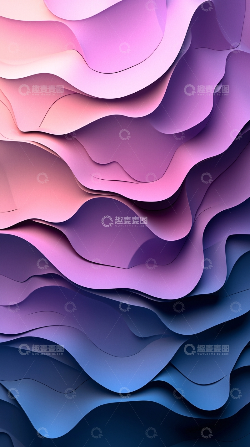 高清大图下载【趣麦麦图】梦幻渐变色纸张纹理