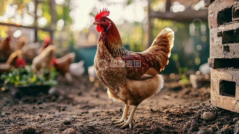 高清大图下载【趣麦麦图】公鸡
