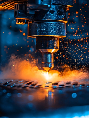 数控机床工作瞬间