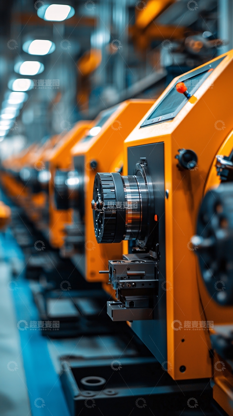 高清大图下载【趣麦麦图】自动化生产线