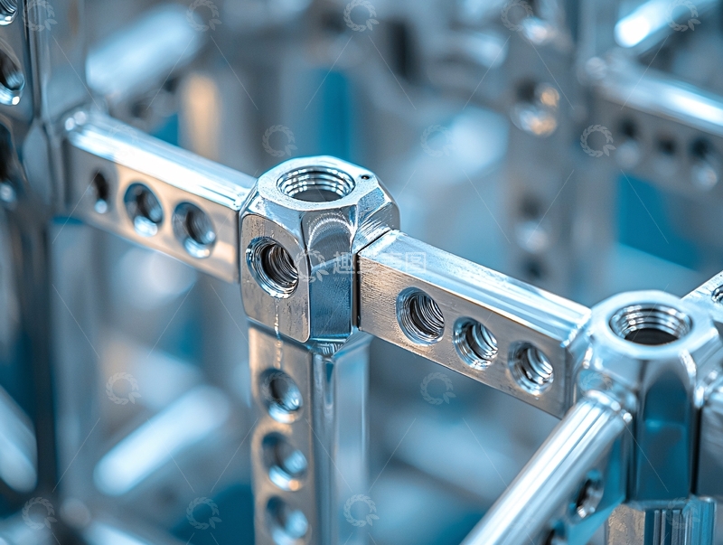 高清大图下载【趣麦麦图】金属结构连接件