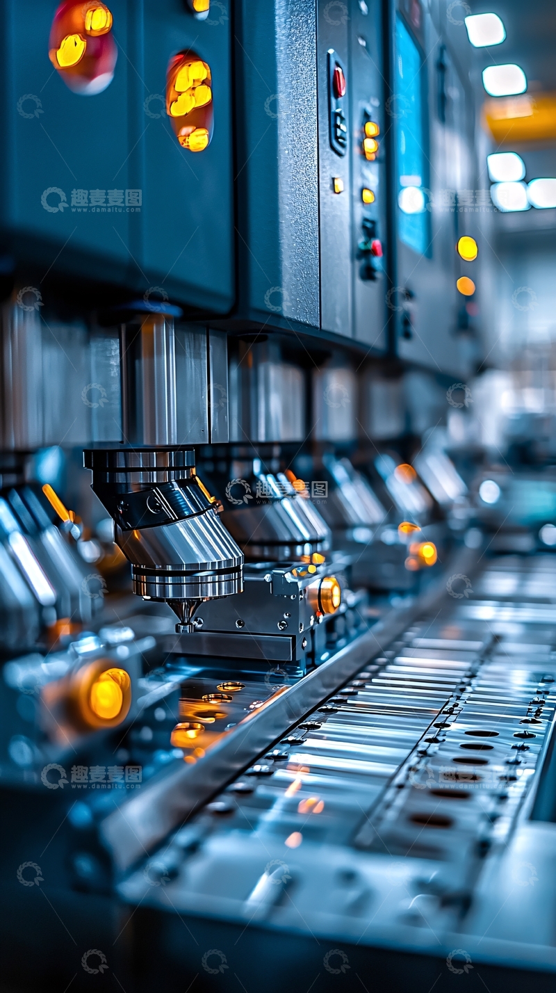 高清大图下载【趣麦麦图】精密机械加工设备