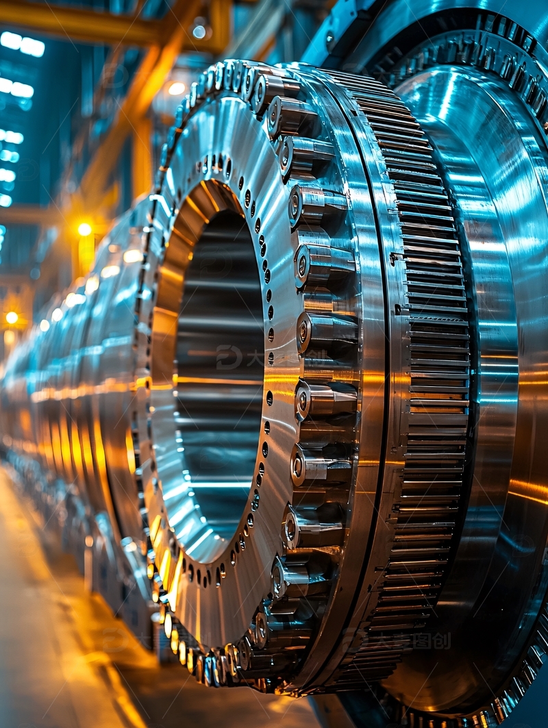 高清大图下载【趣麦麦图】大型精密机械设备