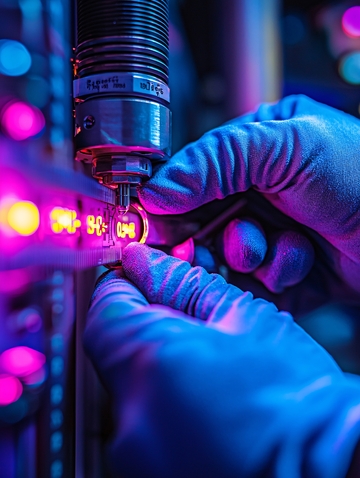 微芯片精密操作