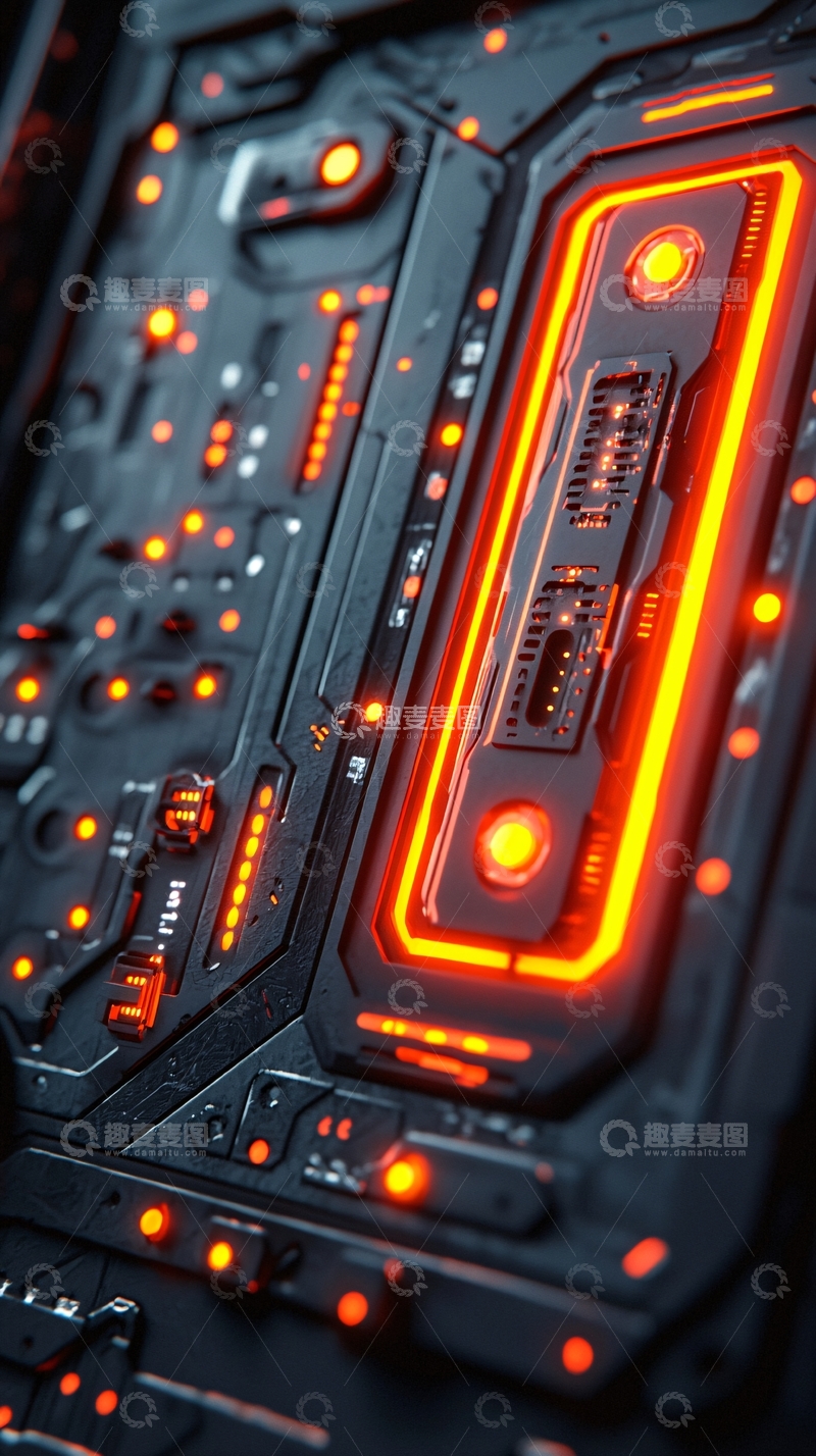 高清大图下载【趣麦麦图】科技感电路板