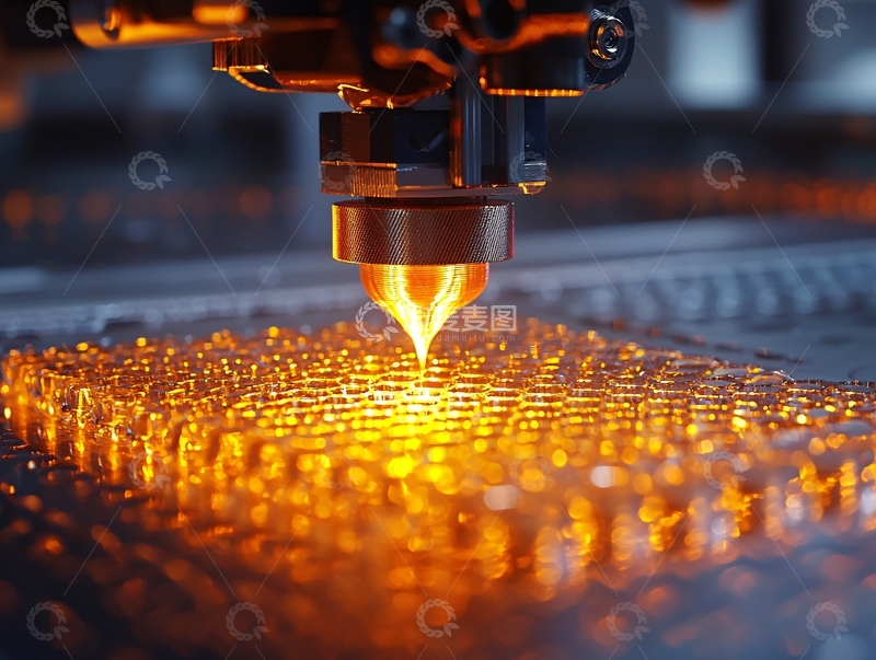 高清大图下载【趣麦麦图】激光金属熔覆技术