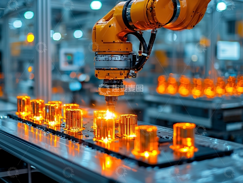 高清大图下载【趣麦麦图】工业机器人
