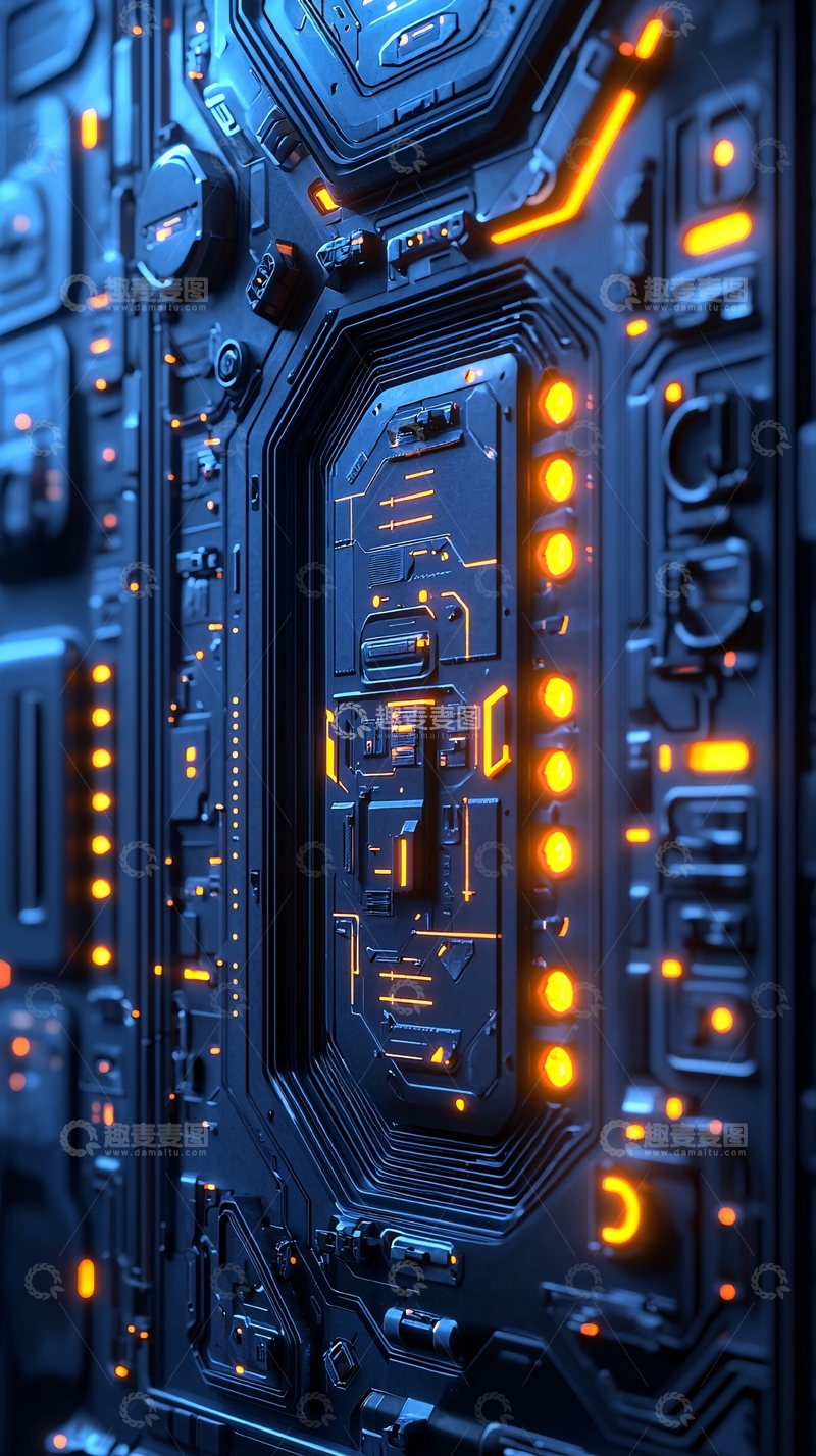 高清大图下载【趣麦麦图】科技感电路板