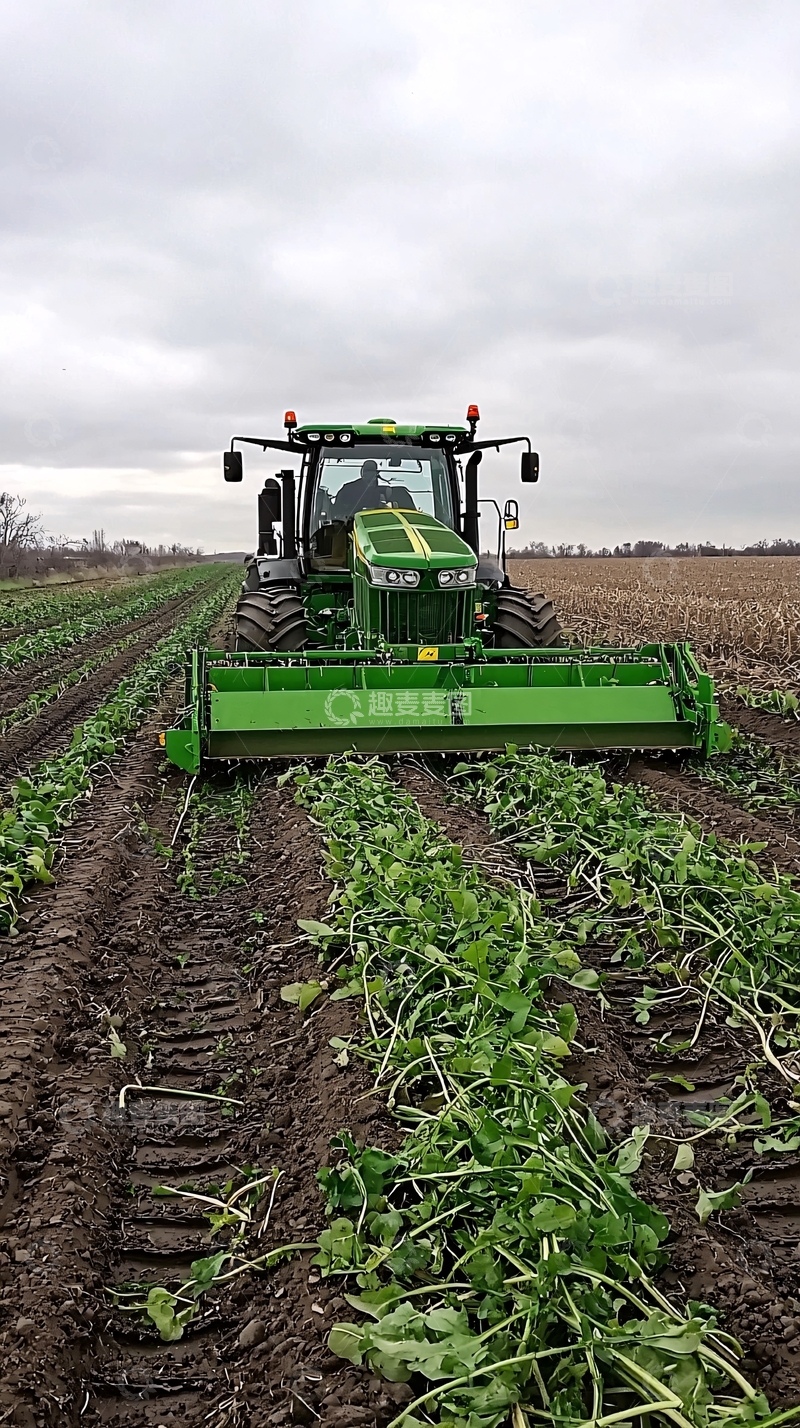 高清大图下载【趣麦麦图】田间除草设备