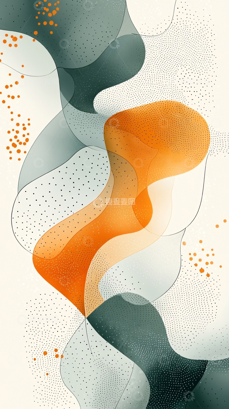 高清大图下载【趣麦麦图】抽象水彩背景