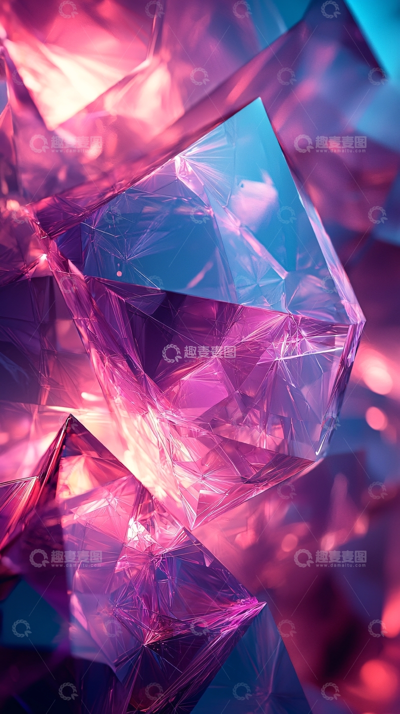 高清大图下载【趣麦麦图】晶体结构