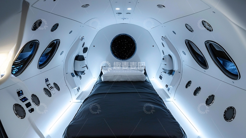 高清大图下载【趣麦麦图】太空舱卧室