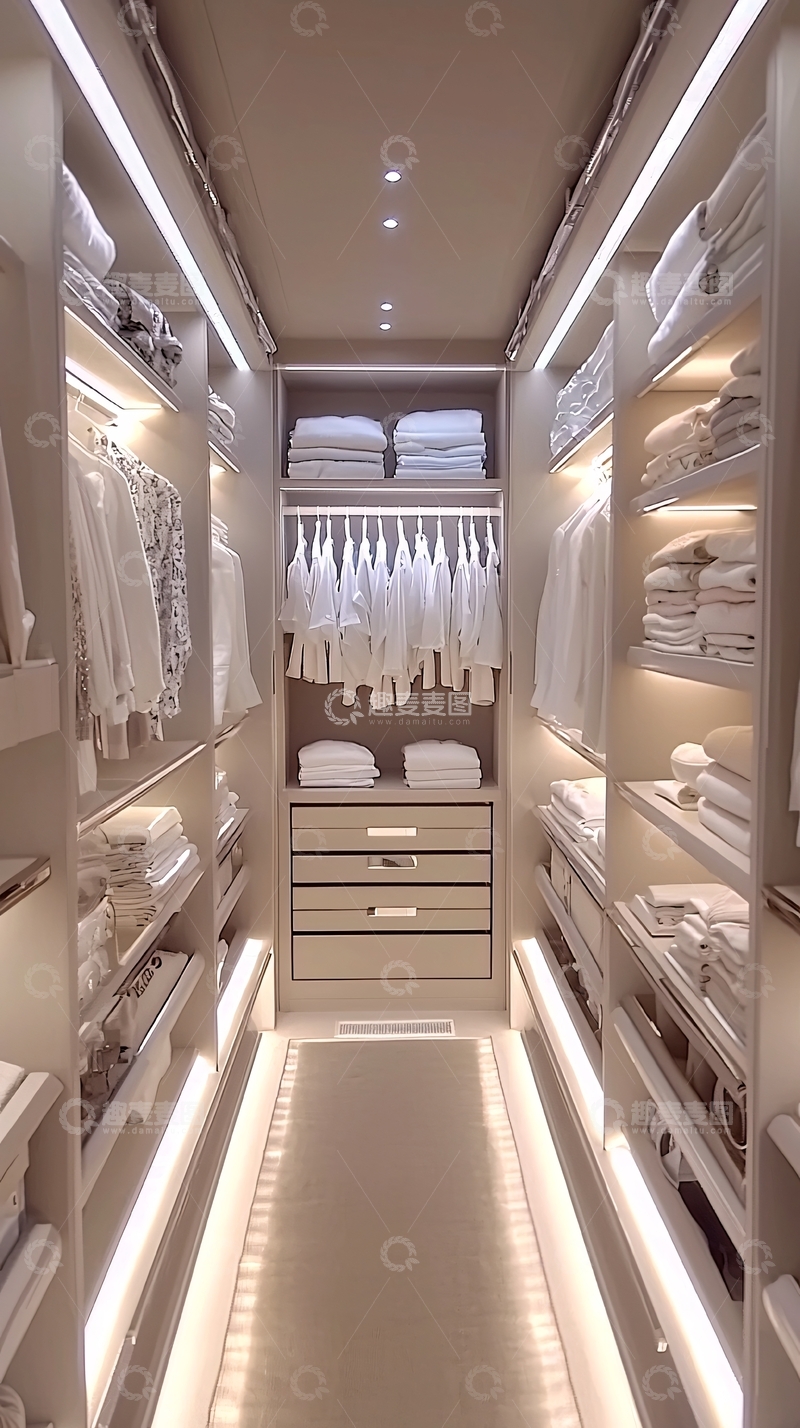 高清大图下载【趣麦麦图】高级定制衣帽间