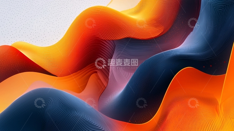 高清大图下载【趣麦麦图】抽象流体