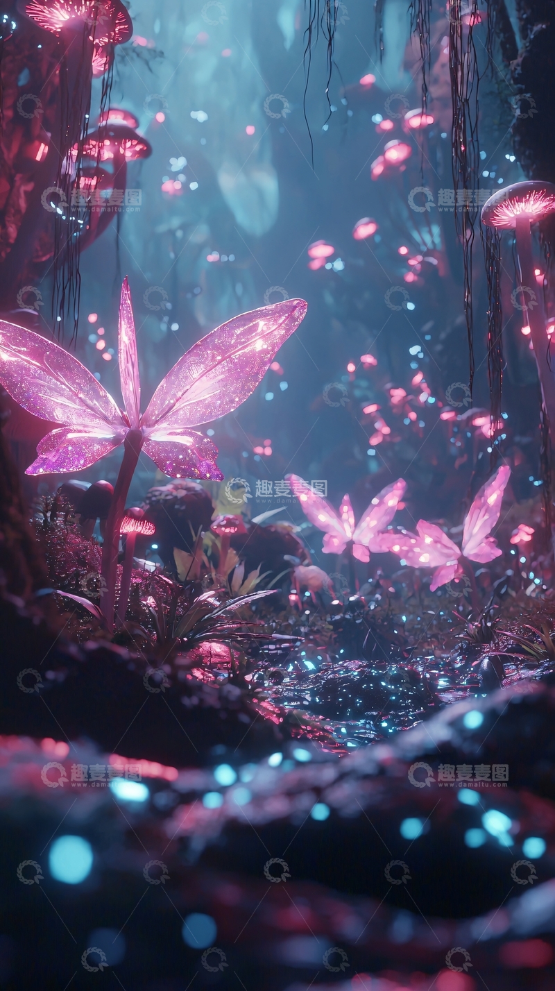 高清大图下载【趣麦麦图】梦幻森林