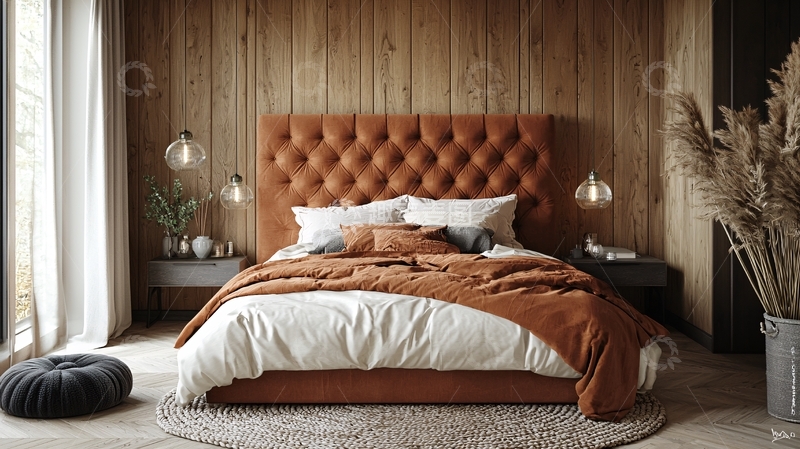 高清大图下载【趣麦麦图】舒适温馨的卧室室内设计