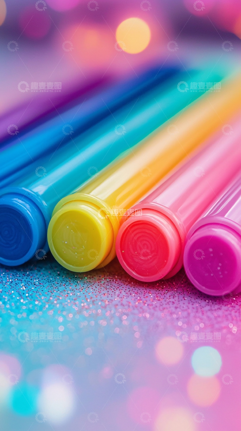 高清大图下载【趣麦麦图】彩色马克笔