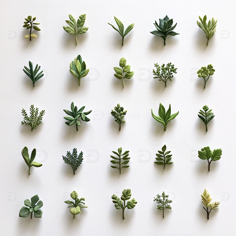 绿色植物叶子素材