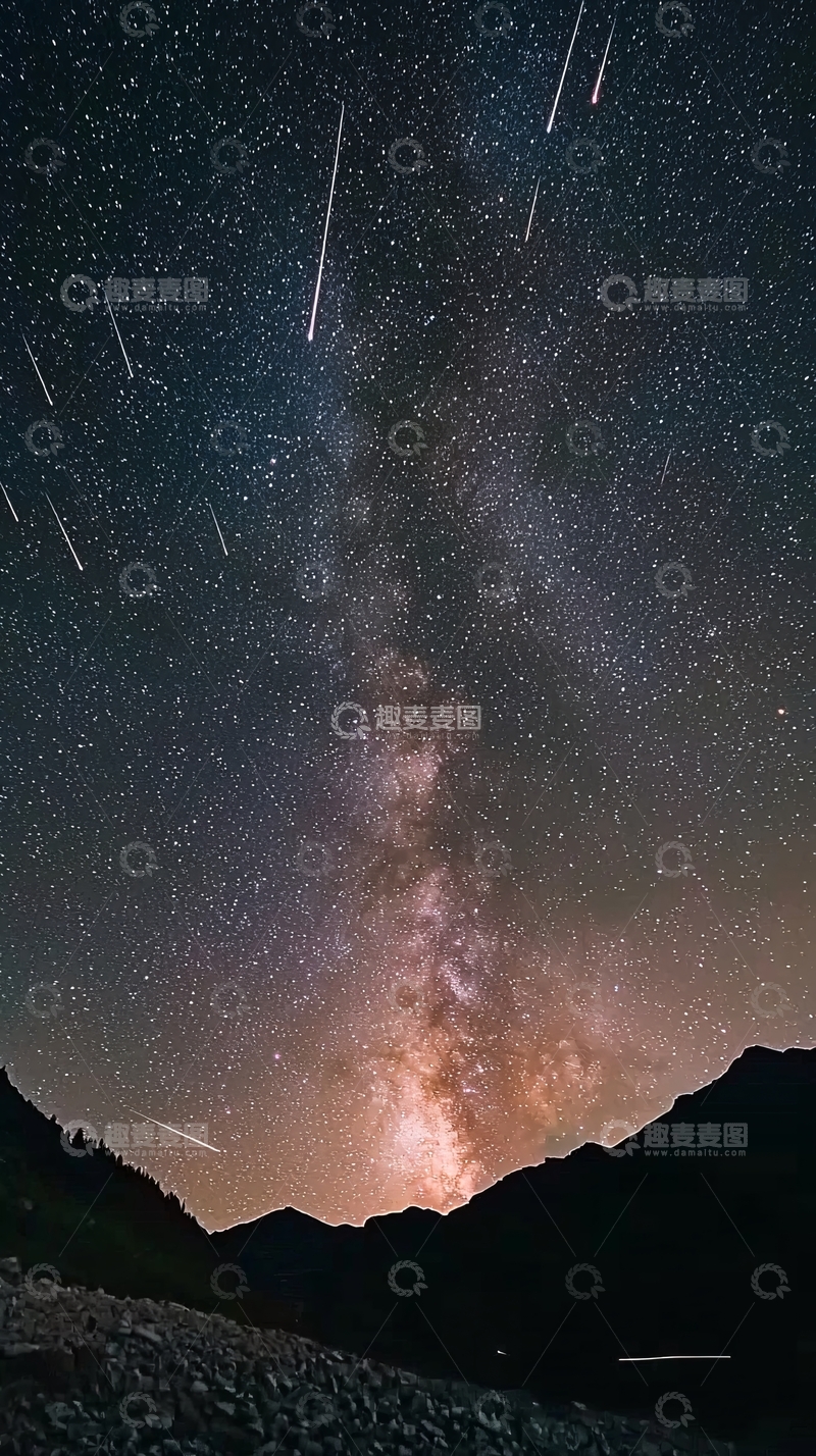 高清大图下载【趣麦麦图】流星雨