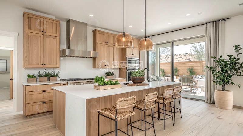 高清大图下载【趣麦麦图】现代简约风格厨房35